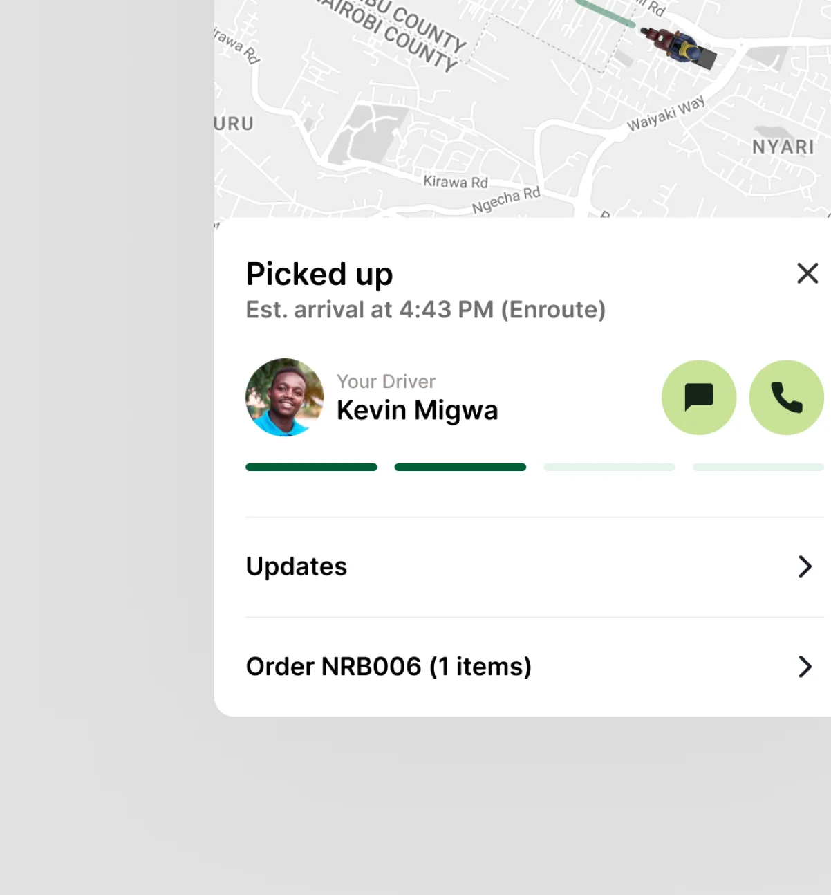 Live Tracking That Builds Trust.